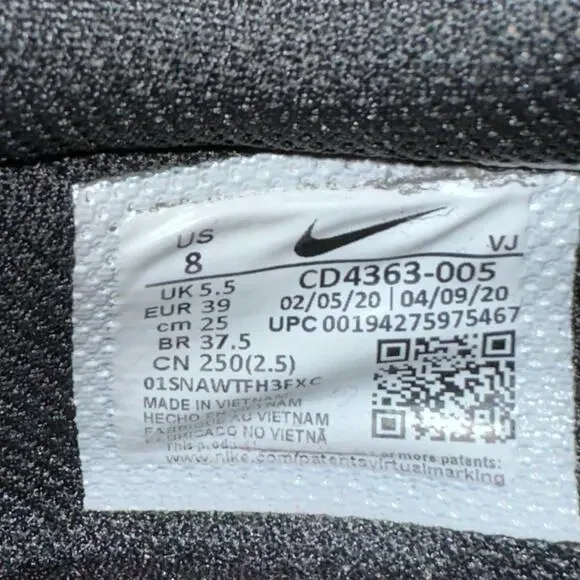 Nike Joyride Run Flyknit Black Mint Green Women’s Running Shoes - Size 8